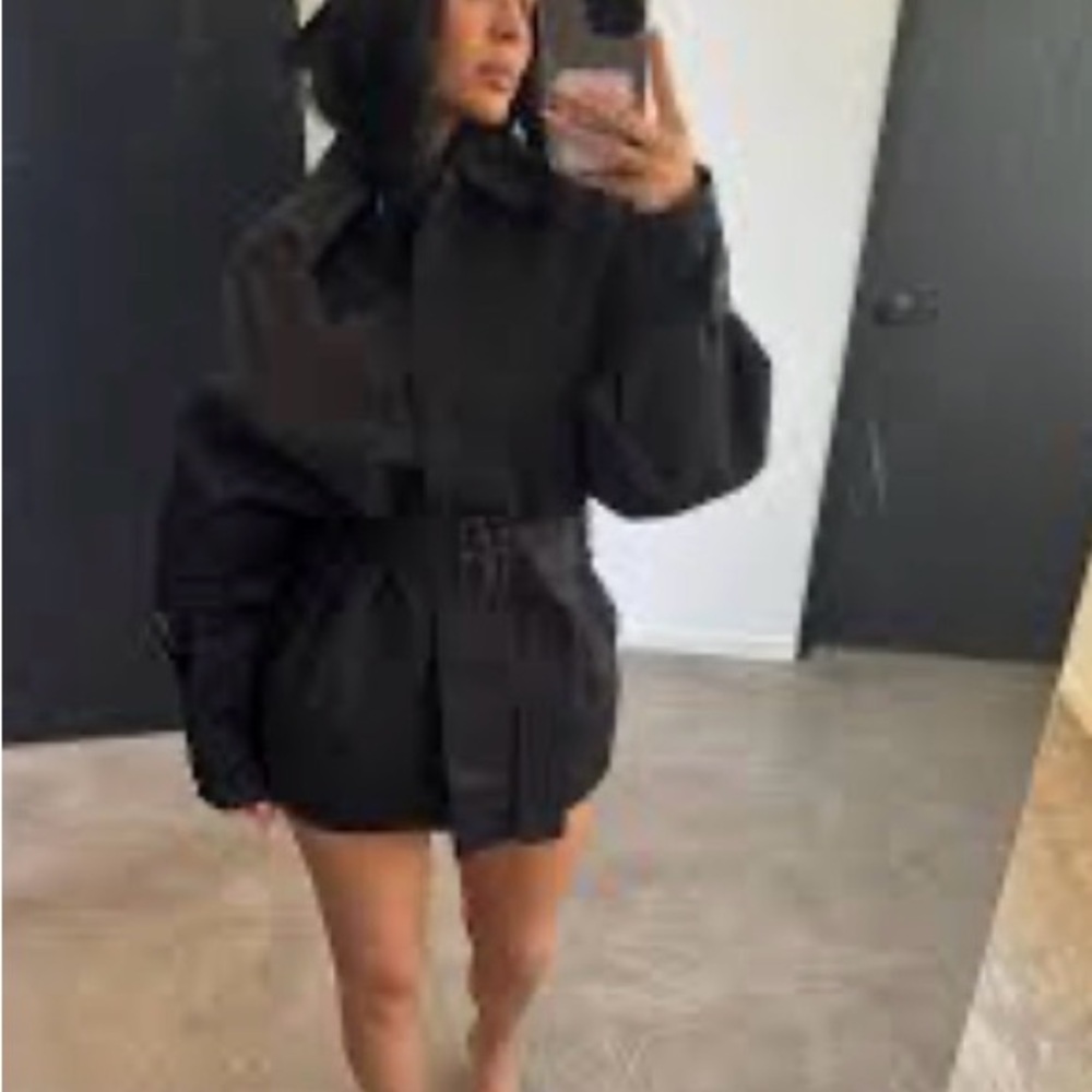 KHY short trench coat